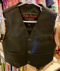 Toddler Size “Bike Night Leathers” Vest