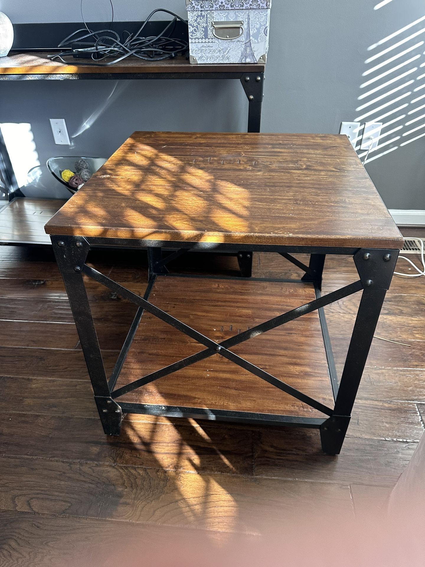 Coffee Table, 3 end tables, and sofa table for Offer.