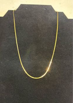 Vintage Solid 14k Gold Chain