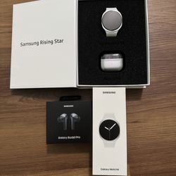 Samsung Watch 8 & Samsung Buds