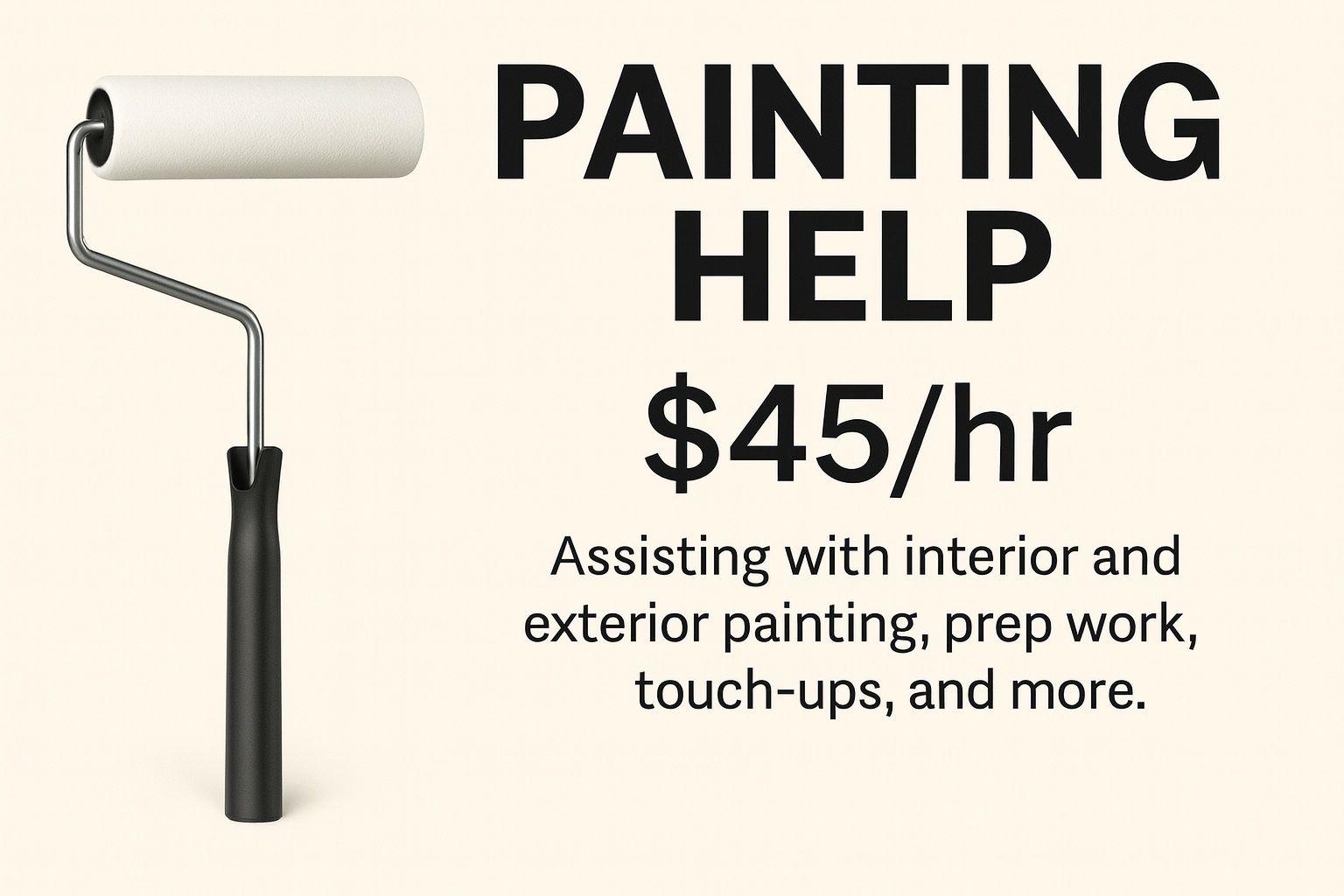 Painting Help – Interior & Exterior