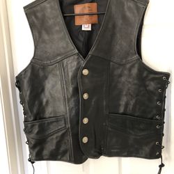 Leather Vest 