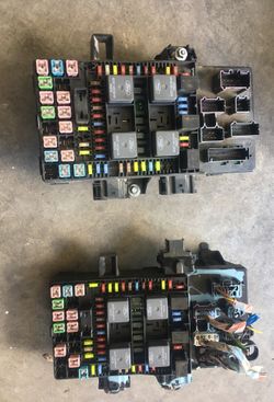 2004 and up f150 fuse boxes rear and front