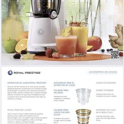 Extractor De Jugos Royal Prestige