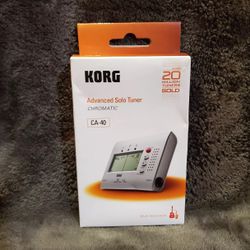 KORG Solo Tuner Chromatic CA-40 Multi Instruments Tuner Excellent Condition 
