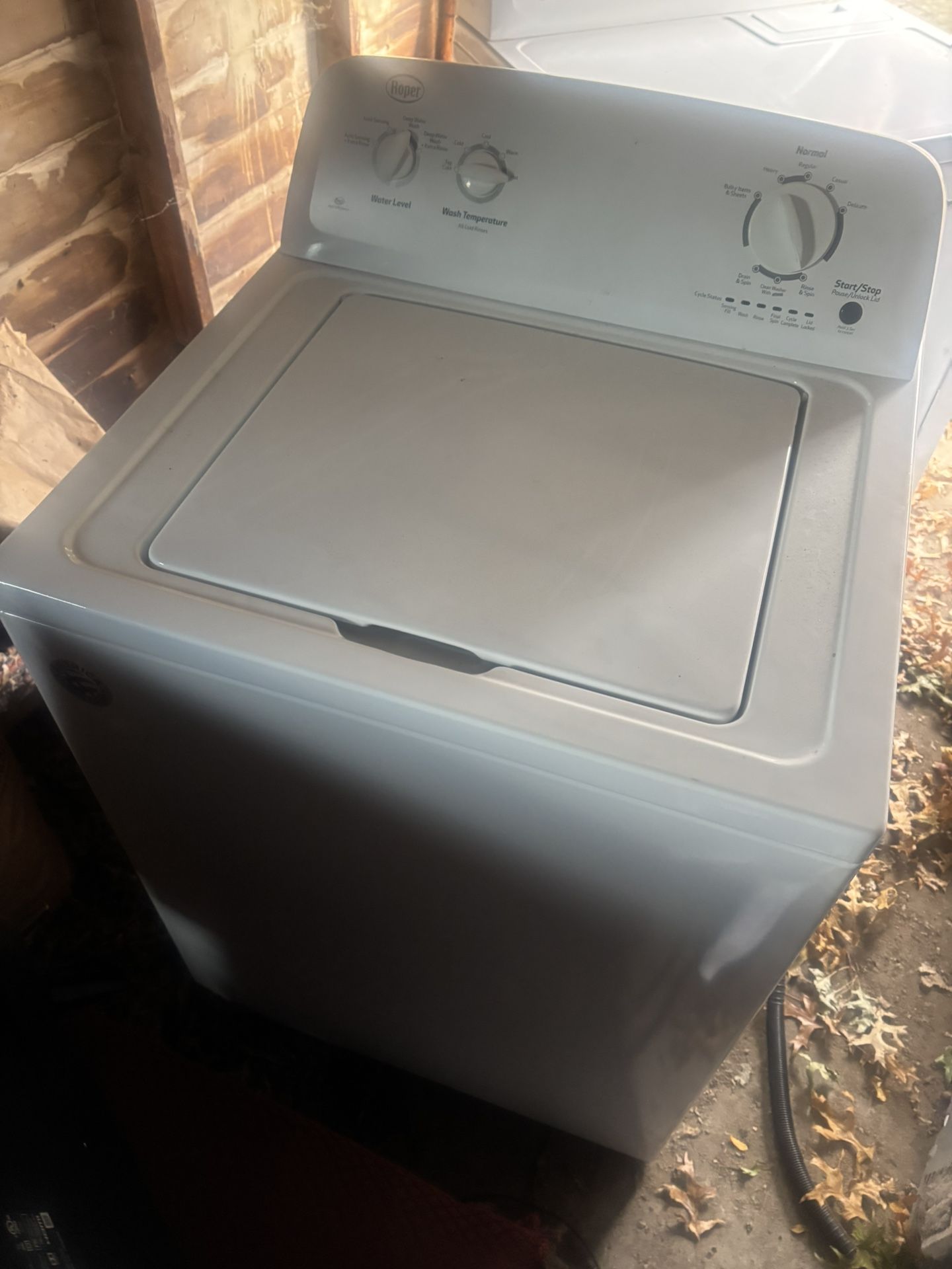 Roper Washer And Electric Dryer