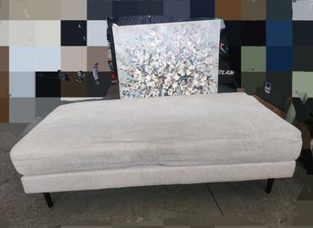 Large Ottoman And Painting