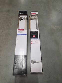 $30 For Both, Lot of (2) DELTA 24 Inch, bathroom Towel Bar, Rack, Holders.