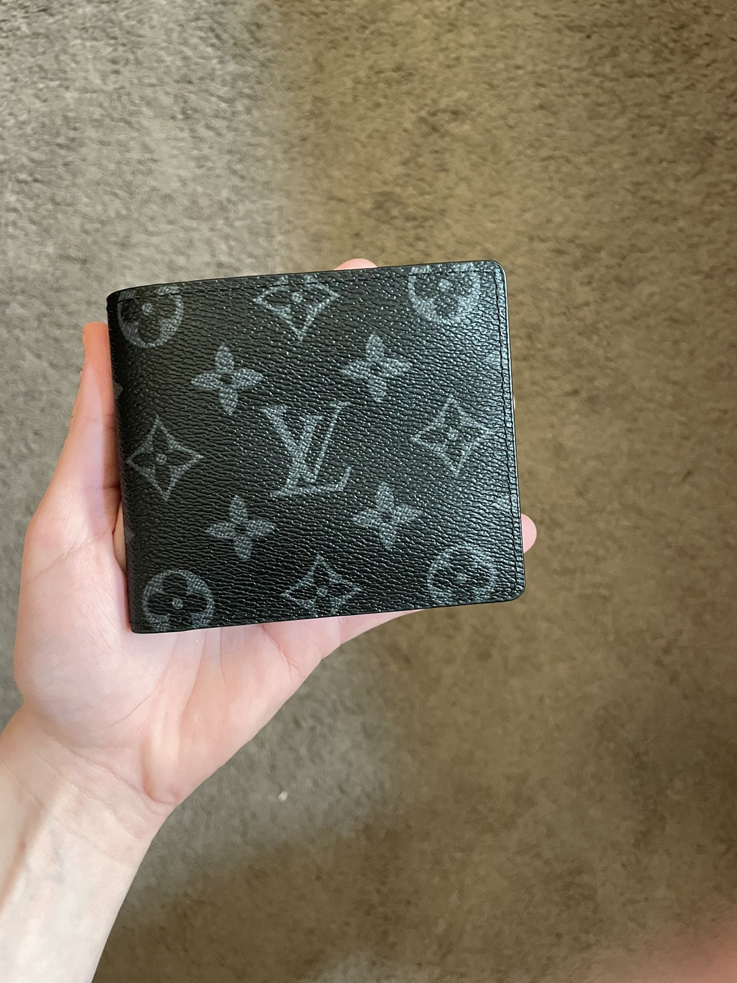 Louis Vuitton Monogram Black Wallet - Box Included