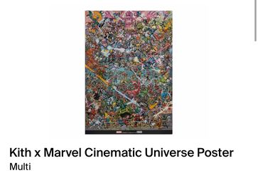ポスター Marvel | Kith Cinematic Universe Poster ポスター Marvel | Kith Cinematic Universe Poster Kith x