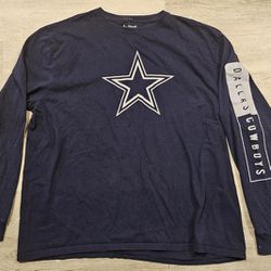 Dallas Cowboys Official NFL Men's 2x Long Sleeve Shirt 