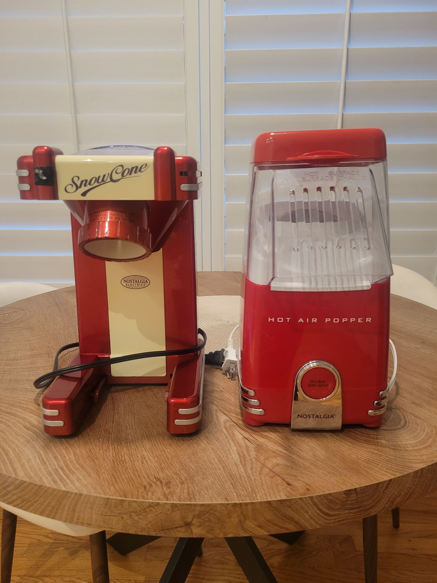 Popcorn and Snow Cone Machine