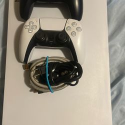 PlayStation 5 White And Blue