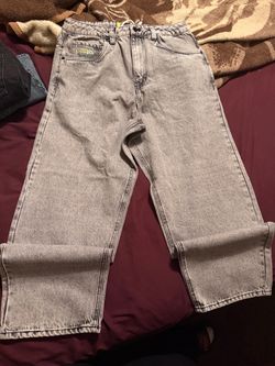 Empyre Wide Leg Light Wash Jeans