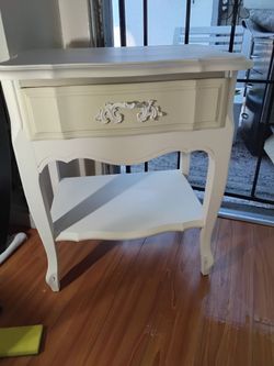 French Provincial Nightstand stand