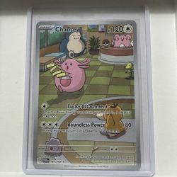 Chansey illustration rare from twilight masquerade