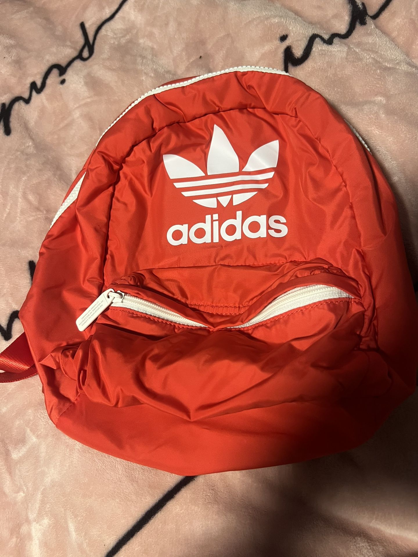 Red Mini Adidas Backpack 🎒