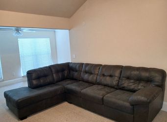 Black Sectional couch