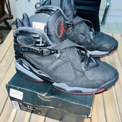 Jordan 8 Retro Black Cement For Sale Size 8 Men!!🔥📲
