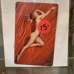 Vintage Marilyn Monroe Playing Card