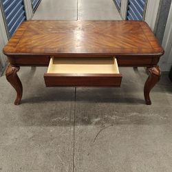 Antique Hard Wood Coffee Table