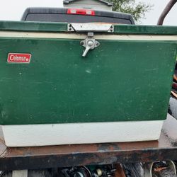 Vintage Antique Coleman Cooler