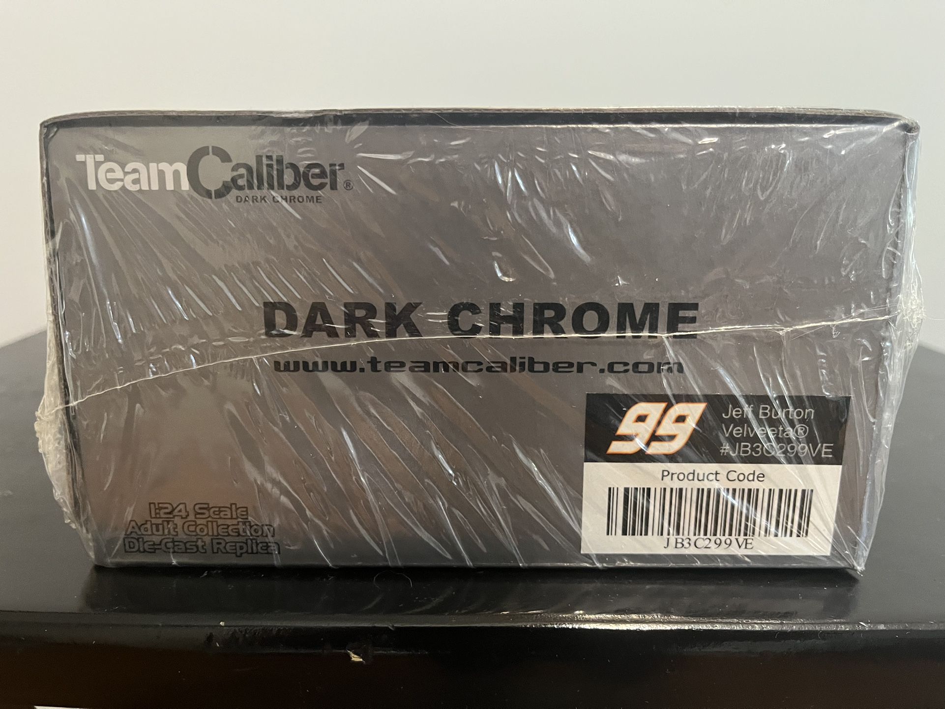 Team Caliber Dark Chrome 2003 Velveeta #99 Jeff Burton NASCAR 1:24 Diecast Car