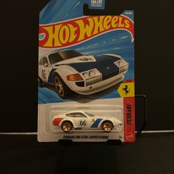 Hot Wheels Ferrari 365 GTB4 Competizione (White Edition)