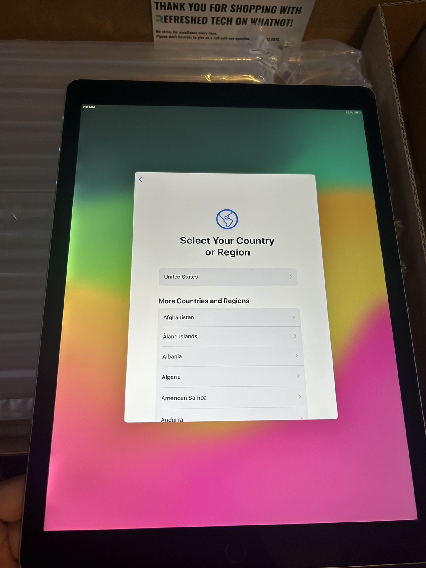 Apple iPad Pro 12.9 