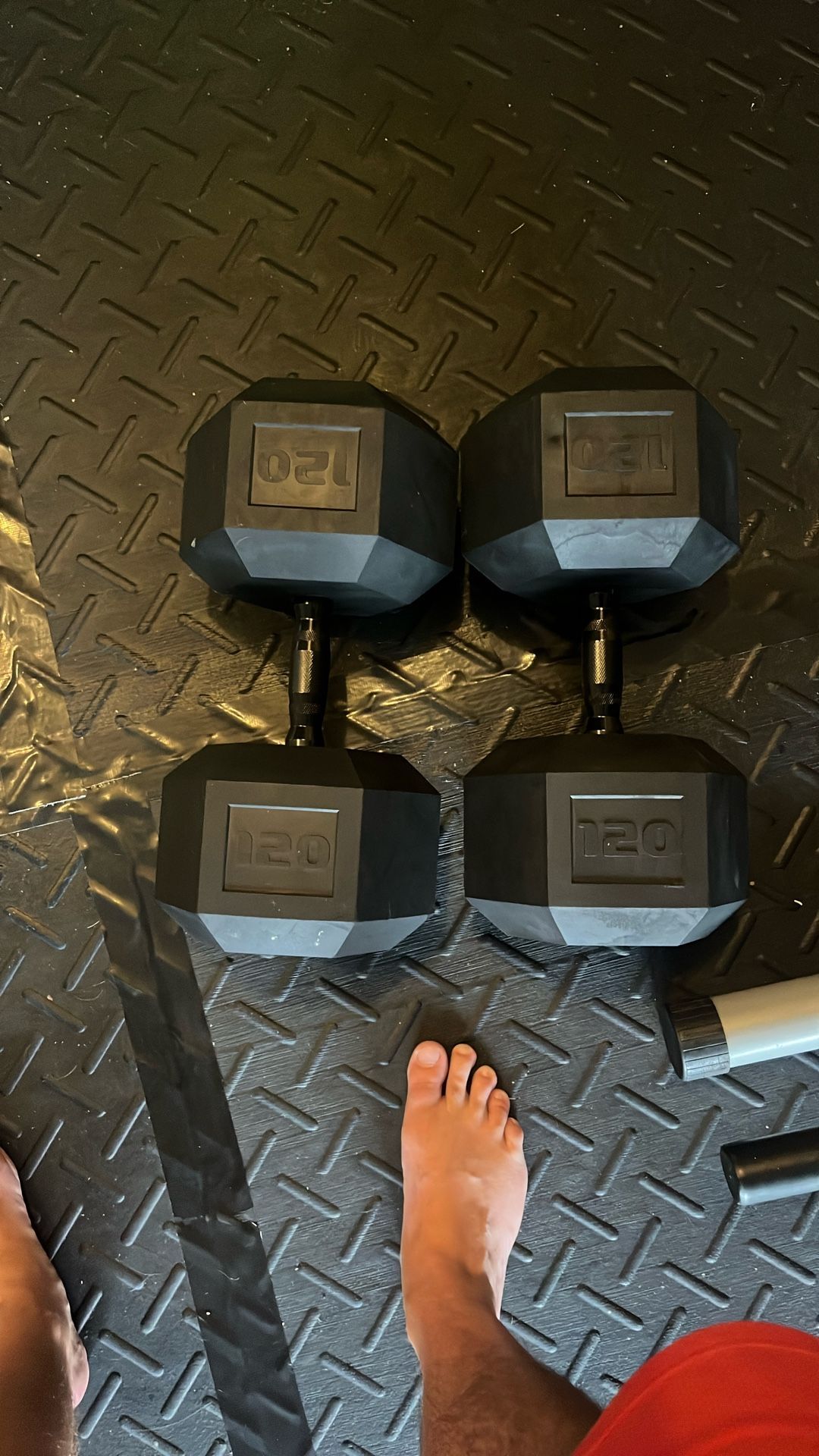 120 Pound Dumbells