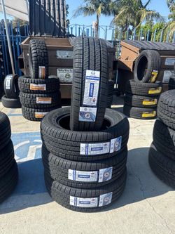 225/65/17 lion sport new with installation and balance