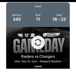 Raider Tickets