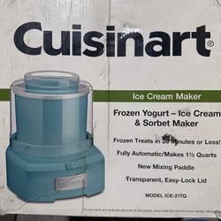 Cuisinart Frozen Yogurt Ice Cream Maker