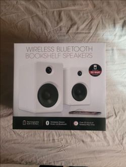 Innovative Technology - ITSB-421 Portable Bluetooth Speakers (Pair) - White