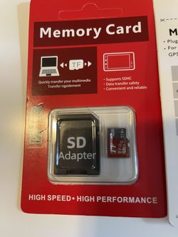 New sD Card With adapter 1TB