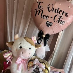 Te Quiero Moo-cho Gift Basket