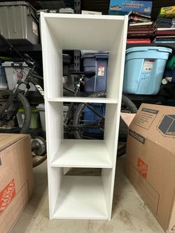 Target 3 Cube White Organizer