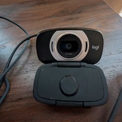 Logitech C615 Webcam Full HD 1080p Laptop Camera with Fold-and-Go Design
