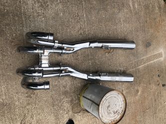 1981 SUZUKI GS1100E GS 1100 MUFFLERS EXHAUST PIPES DGM36893S