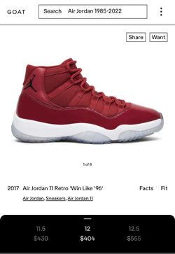 Air Jordan 11 Retro 'Win Like '96'