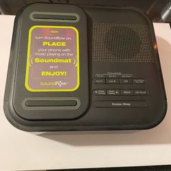 RCA Clock Radio RC250BKA Soundflow Wireless Dock w USB TESTED