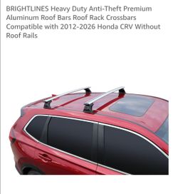Heavy Duty Anti-Theft Premium Aluminum  Roof Rack Crossbars-Honda CRV