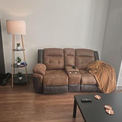 Recliner Loveseat Sofa(Used - Like New) - Amilliah 79.5'' Upholstered Power 