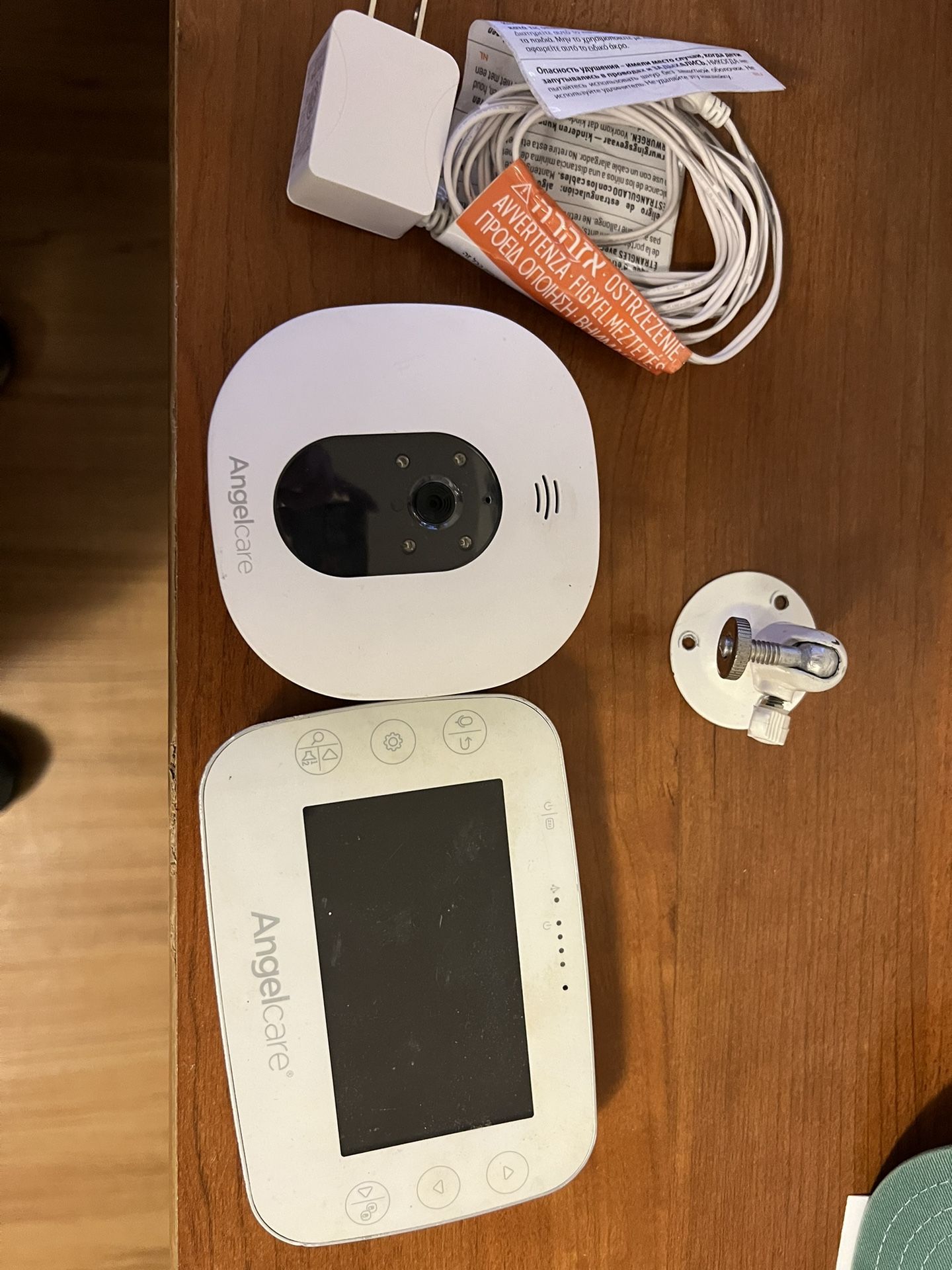 Angelcare Baby Monitor, Camera, And Crib Movement Sensor