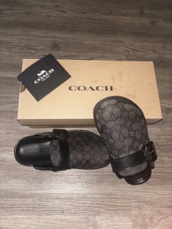 Coach clogs