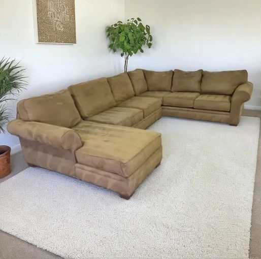 Macy's Jonathan Louis 3-pc Microfiber Sectional Sofa Couch with Chaise