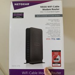Netgear WiFi Cable Modem Router