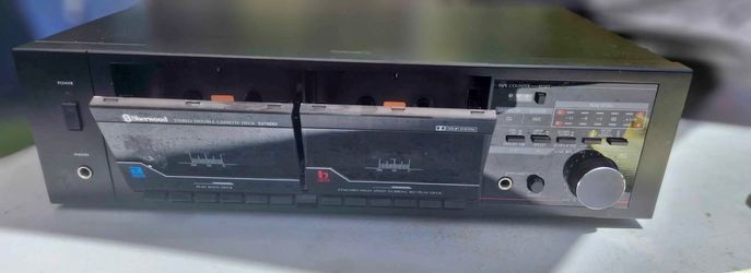Sherwood Stereo Double Cassette Deck S270DD
