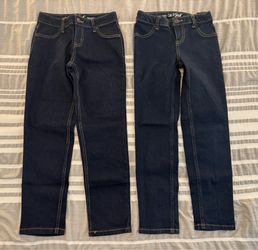 Girls skinny jeans - size 7