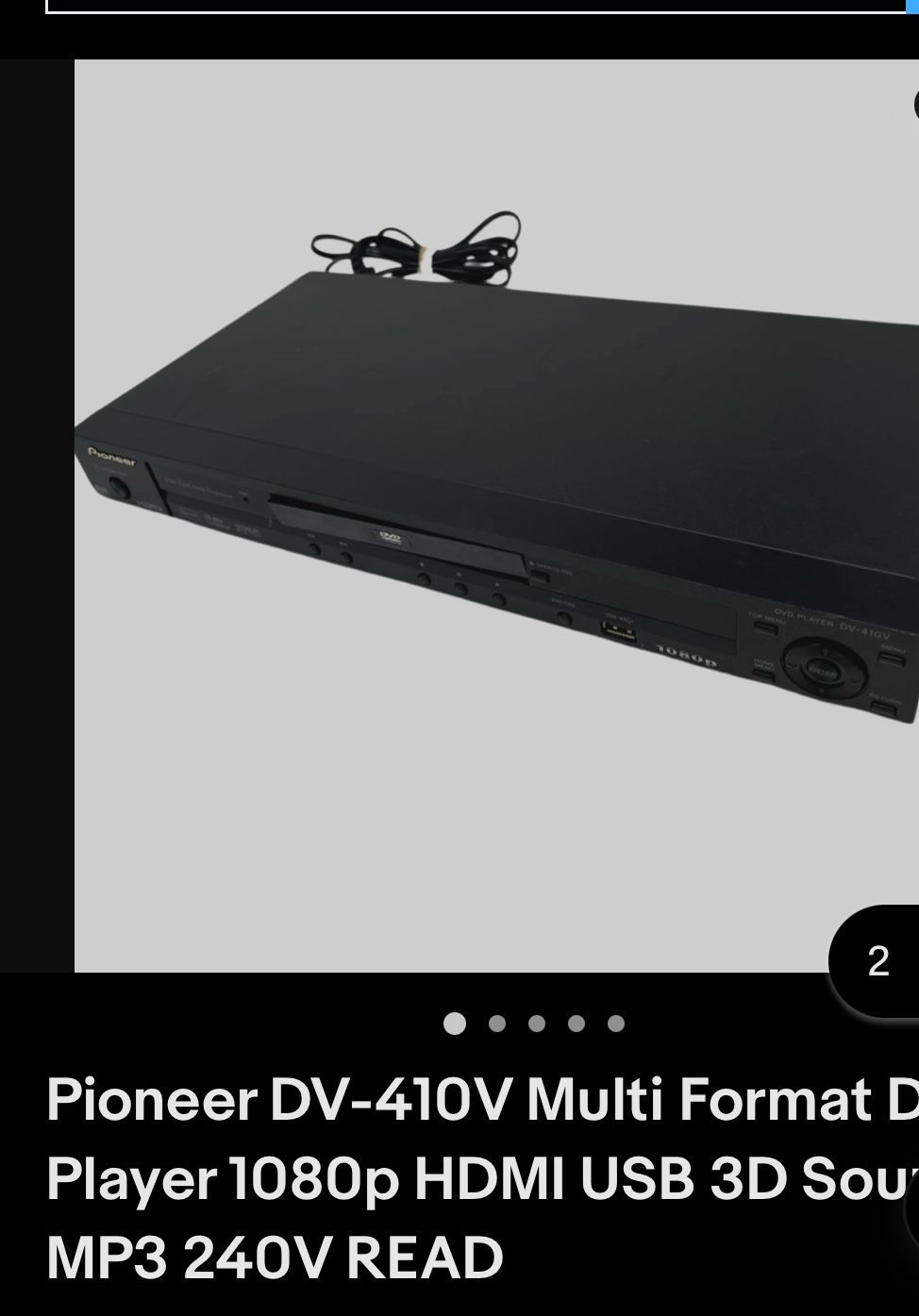 Pioneer DVD Player DC-410V